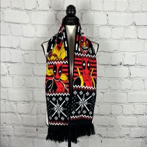 NWOT Deadpool Winter Scarf Sz OS